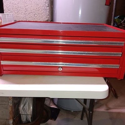 Matco MB 513 Flagship Intermediate 3 Drawer Tool Box w/ Key | eBay