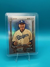 Allen & Ginter Bryan Cranston in Dodgers gear - chrome refractor #290