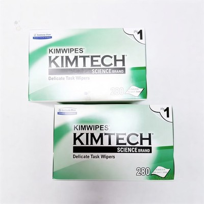 25 BOXES Kimwipes Kimtech Science Brand Delicate Task Wipers 280/Box