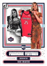 2025 Donruss WNBA #18 Kiki Iriafen Franchise Features