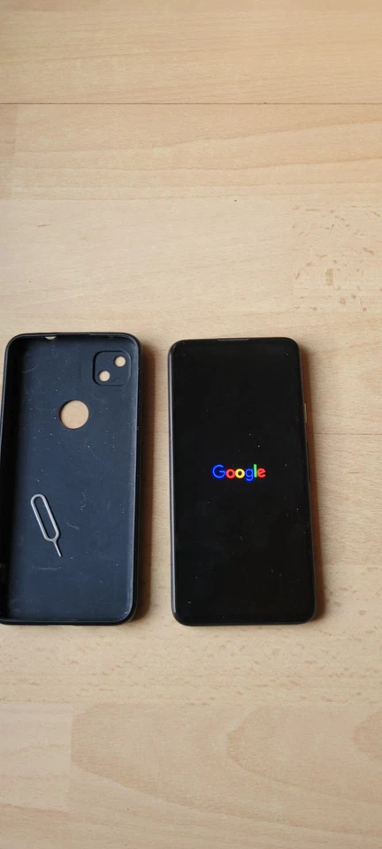 Originalverpackung (OVP) des Google Pixel 4a 5G in Just Black mit 128 GB, Foto 1 von 5