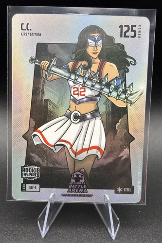 Bo Jackson Battle Arena C.C. "Caitlin Clark (RC)" Silver BF Steel #SBF-9 