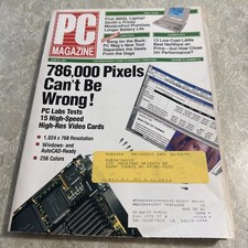 PC Magazine June 25, 1991 486/25 PC Issue- IBM, Tangent, Touche, Zeos, More