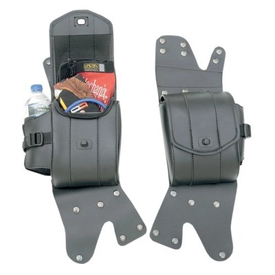 Saddlemen Cruis n Deluxe Sturzbügel Taschenset für Harley Touring 93-24