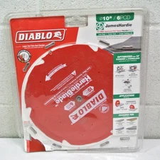 Diablo D1006DH Fiber Cement Saw Blade, 10" x 6 Teeth