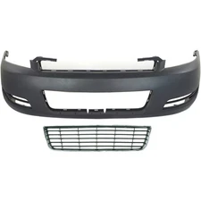 Bumper Cover Kit For 2006-2011 Chevrolet Impala Primed GM1000763 GM1036106