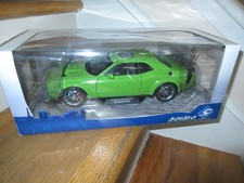 Solido Dodge Challenger RT Scat Pack Widebody 2021 Green 1/18 Die Cast Car