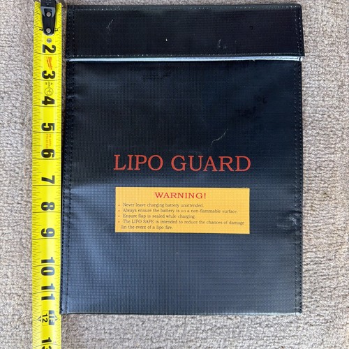 LiPo Guard Battery Large Bag for Charging and Storage