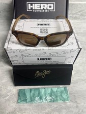 MAUI JIM  NEW  SHORE BREAK  H822 - 10MD  MATTE TORTOISE  HCL BRONZE