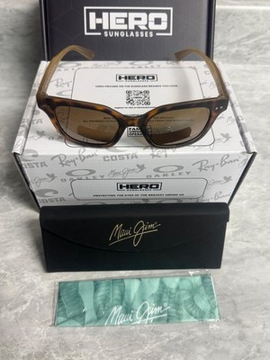 MAUI JIM | NEW | SHORE BREAK | H822 - 10MD | MATTE TORTOISE | HCL BRONZE