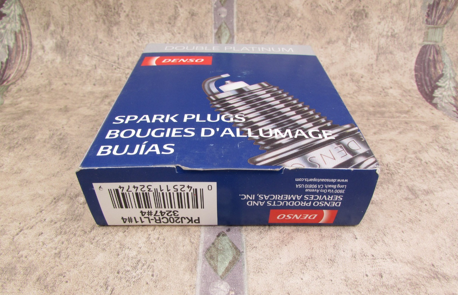 4 PACK DENSO Double Platinum 3246 PKJ16CR-L11 Spark Plugs