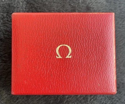 Vintage OMEGA Square Red Box