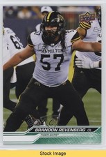 2024 Upper Deck CFL Green Brandon Revenberg #4 READ 1lm9