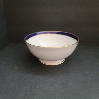 Lenox - Federal Cobalt  - Fruit / Sauce / Berry Bowl  gold trim