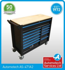 TOOL CHEST ROLL CABINET WITH TOOLS / WORK SHOP TOOL BOX / TOOLS / 12 DRAWER
