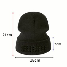 Classic Beanie Hat Cap Plain Knit Skull Cuffed Winter Warm Slouchy Men Women 2