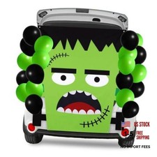 21 Pcs Halloween Zombie Trunk or Treat Car Decorations Kit SUV Halloween