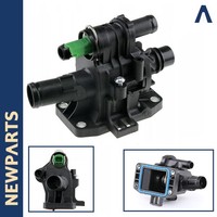 Newparts ThermostatgehäUse FüR CitroËN Berlingo C3 I C4 I C5 Ii 1.6 Hdi