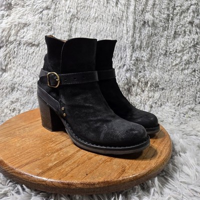 Florentini Baker Womens Ankle Boots US 8.5 EU 38.5 Black Leather Luxury Designer