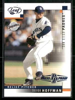 2003 Leaf #234 Trevor Hoffman Press Proofs Blue #/50