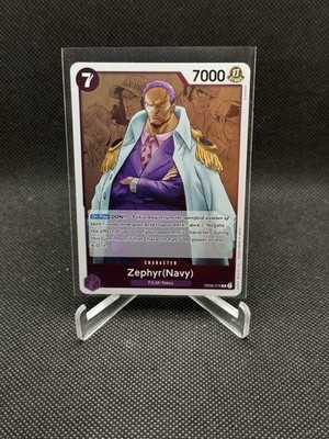 Zephyr (Navy) R OP06-074 Wings of the Captain One Piece TCG