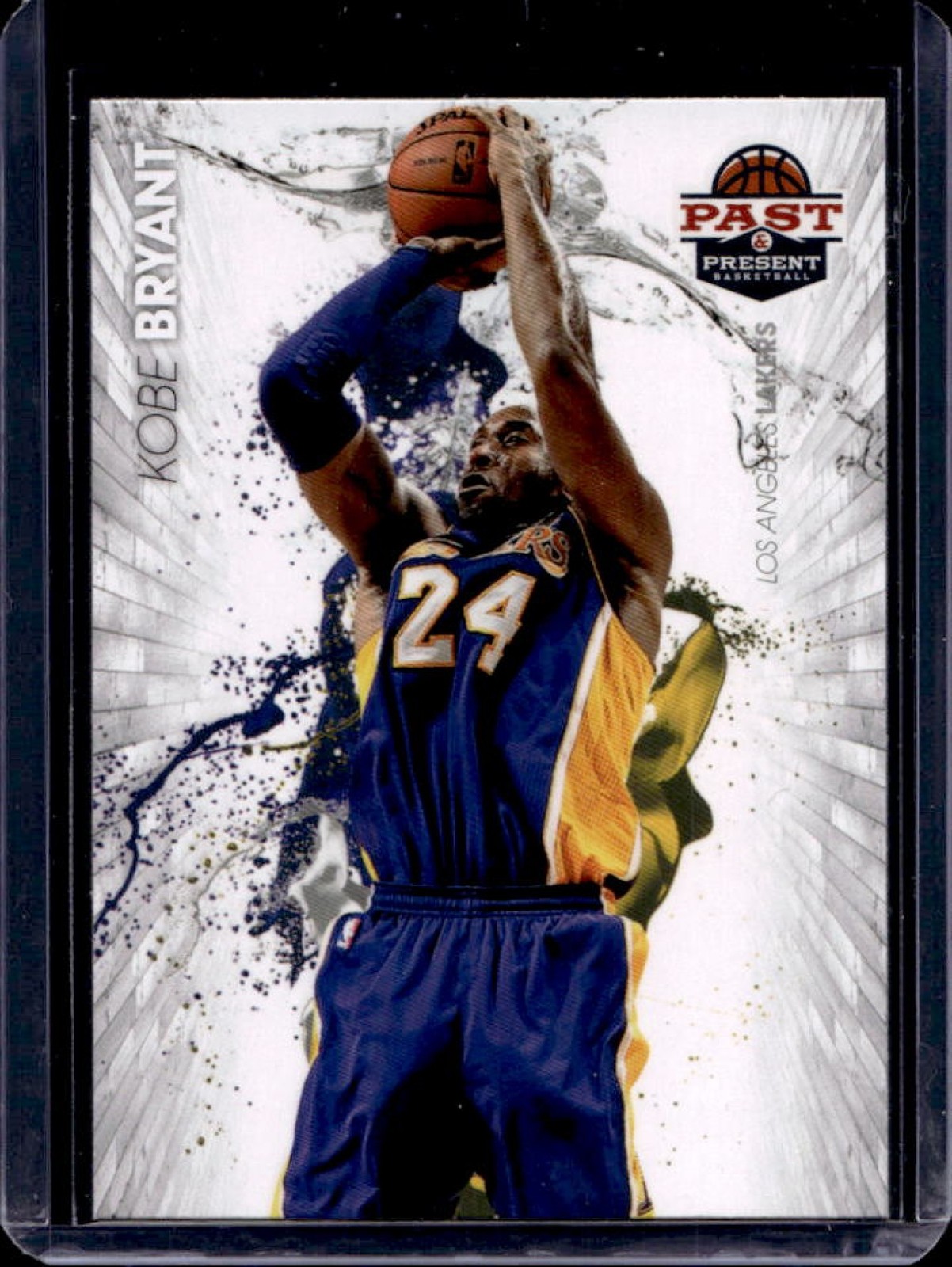 2012-13 Panini Past & Present Kobe Bryant Raining 3's #9 Lakers