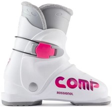 Rossignol Comp J1 Scarponi da Sci per Bambini, Bianco, K18.5 MY26