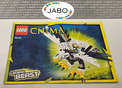 ( OK 11/1 ) Lego Chima instructions 70124 Eagle Legend Beast