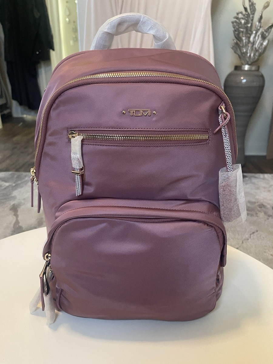 tumi backpack pink Unisex Celina Backpack, Clay, One Size : Electronics Pro Perks Eligible Tumi Packable Backpack in Pink