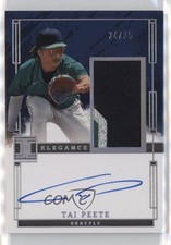 2024 Impeccable Elegance Prospect Jersey Holo Silver 24/25 Tai Peete Auto 16wc