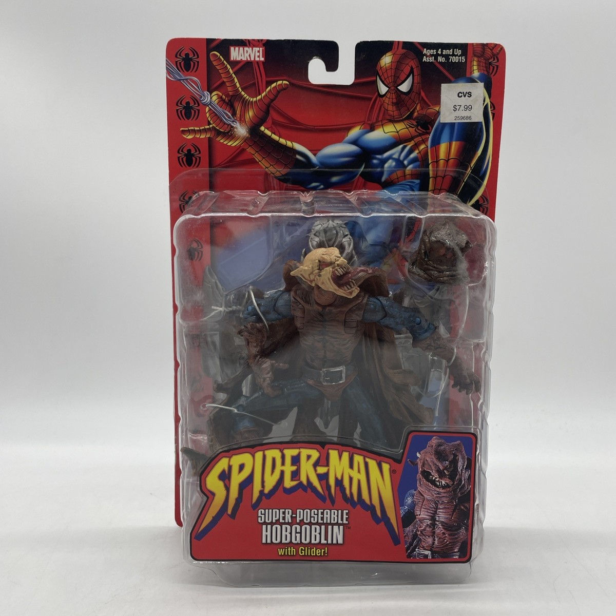 Spider Man Super Poseable Hobgoblin with Glider! | eBay