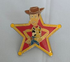 DISNEY Trading Pin - SHERIFF WOODY in ROPE STAR - TOY STORY- VERY RARE HTF