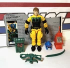 GI Joe Lightfoot 1988 v1 *100% COMPLETE w/File Card, Near Mint!* Vintage ARAH