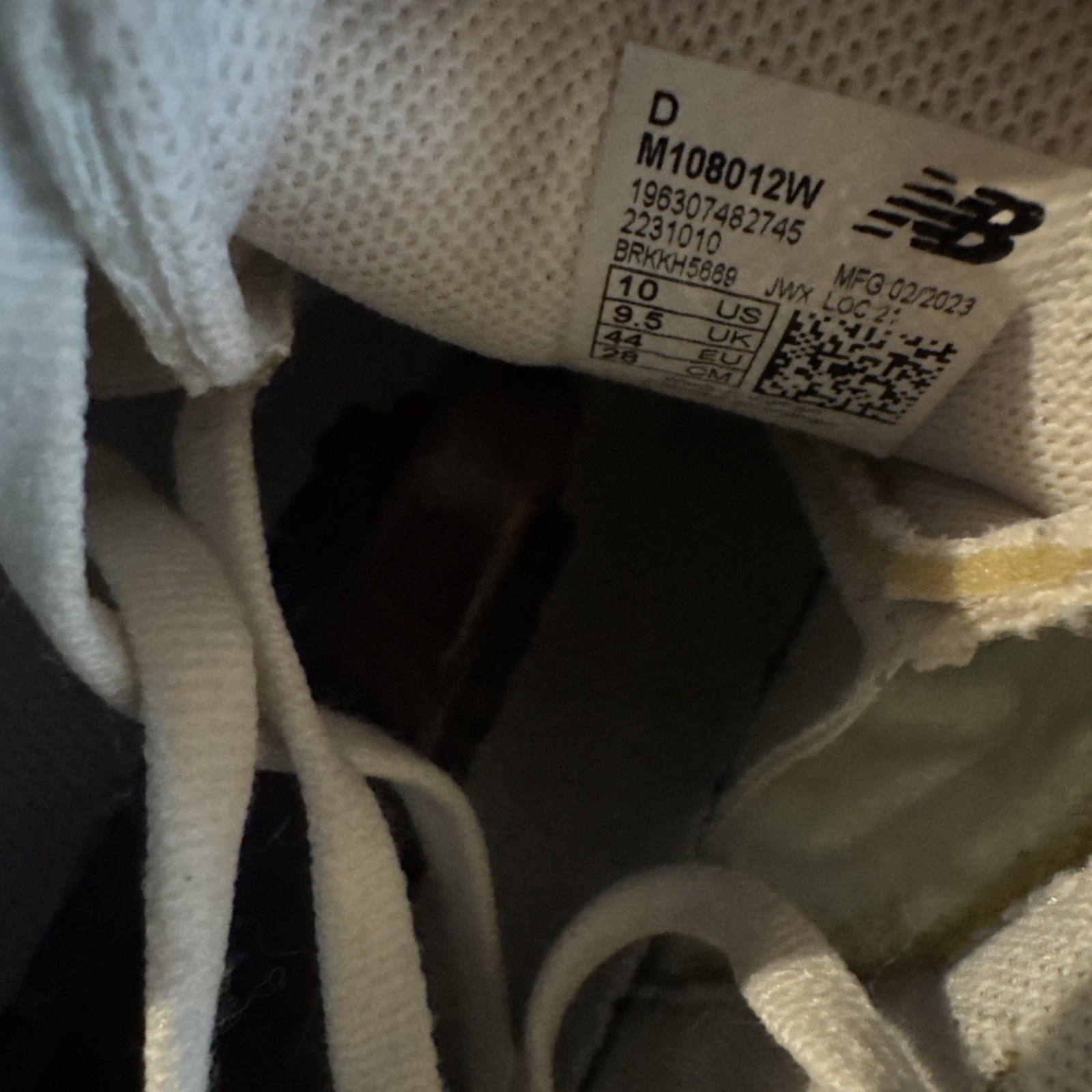 New Balance Fresh Foam X 1080v12 Mens Size 10 Running Shoes M1080S12 White thumbnail 7