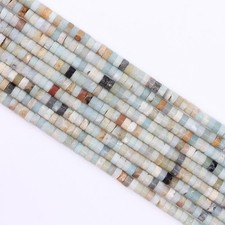 1 string for Jewelry Making about 150-160Pcs Natural Stone Spacer Beads 2X4MM *
