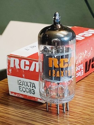 12AX7A/ECC83 ''RCA'' Mullard MaxiPreamp2/TV-7 Tested (1) tube lot