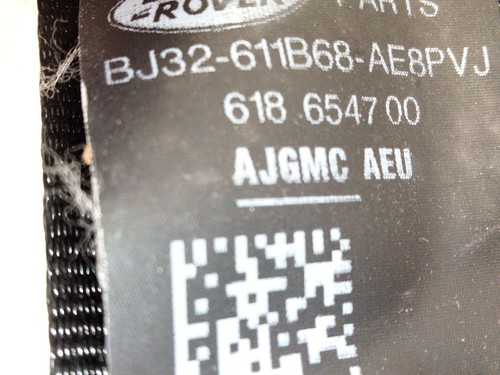 BJ32611B68 CEINTURE DE SECURITE ARRIÈRE DROITE / 2701630 POUR LAND ROVER EVOQUE - Photo 3/10