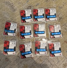 Kingston 8GB Data Traveler Vault Privacy 3.0 New Sealed BUNDLE
