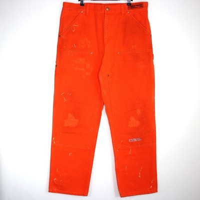 Carhartt x Heron Preston Mens 38 x 32 Double Knee Carpenter Pants RARE B1134