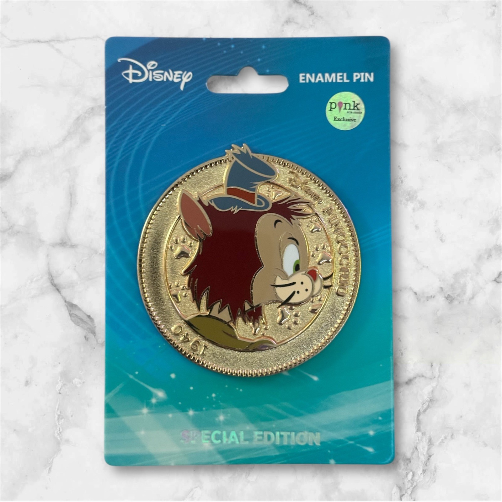  Gideon Pinocchio Coin - Pink Ala Mode Wave 4 LE 300 NEW