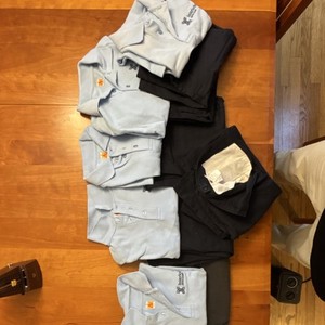 Interlochen Arts Camp Official Uniform - Boys - Light Blue Shirts & Blue Shorts