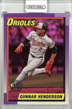 2025 Topps Series 1 Gunnar Henderson 90 Topps Pink Baltimore Orioles