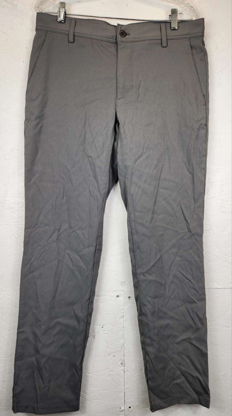 LL Bean Pants Mens 32 X 30 Gray Straight Leg Hike