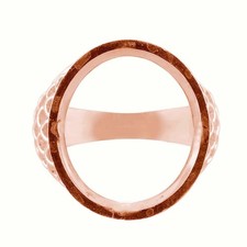 925 Sterling Silver 18x20mm Oval Semi Mount Cocktail Ring For Engagement Ring