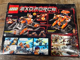 LEGO Exo-Force 7706 Mobile Defense Tank 2006 OPEN BOX SEE PICS