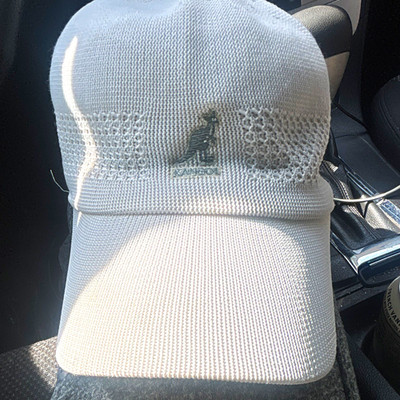 Kangol Tropic Ventair Spacecap Men s Baseball Cap White Solid Breathable XXL