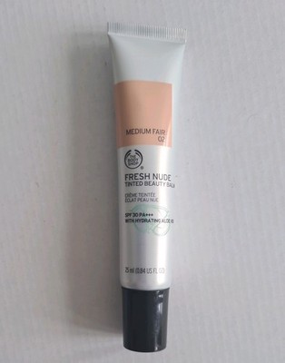 Body Shop Fresh Nude Tinted Beauty Balm MEDIUM FAIR 02 Foundation SEALED 25ml  