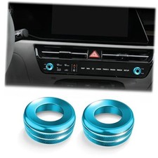 for Kia Carnival / NIRO EV Accessories, 2-Pieces Aluminum 2022-2024 Light Blue