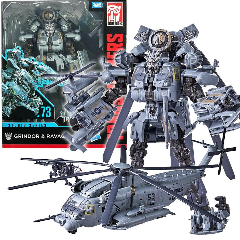 Hasbro Transformers Grindor and Ravage Leader Studio Series SS73
