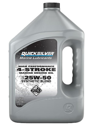 Quicksilver 25W-50 High Performance Marine Engine Oil , Freeshipping